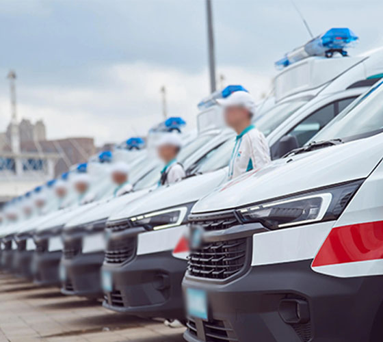 繁峙县服务车队展示